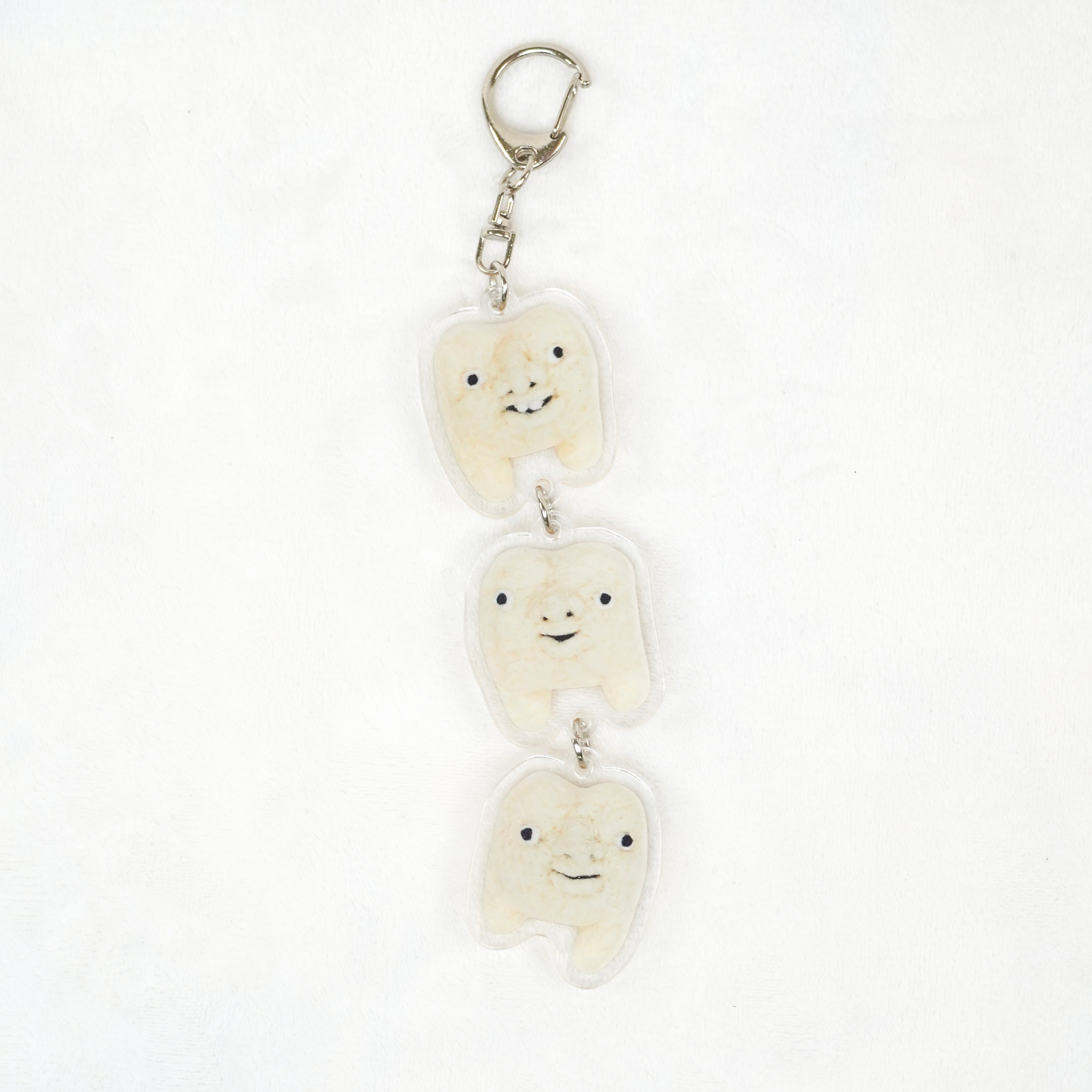 牙克力鑰匙圈 Tooth Baby Keychain