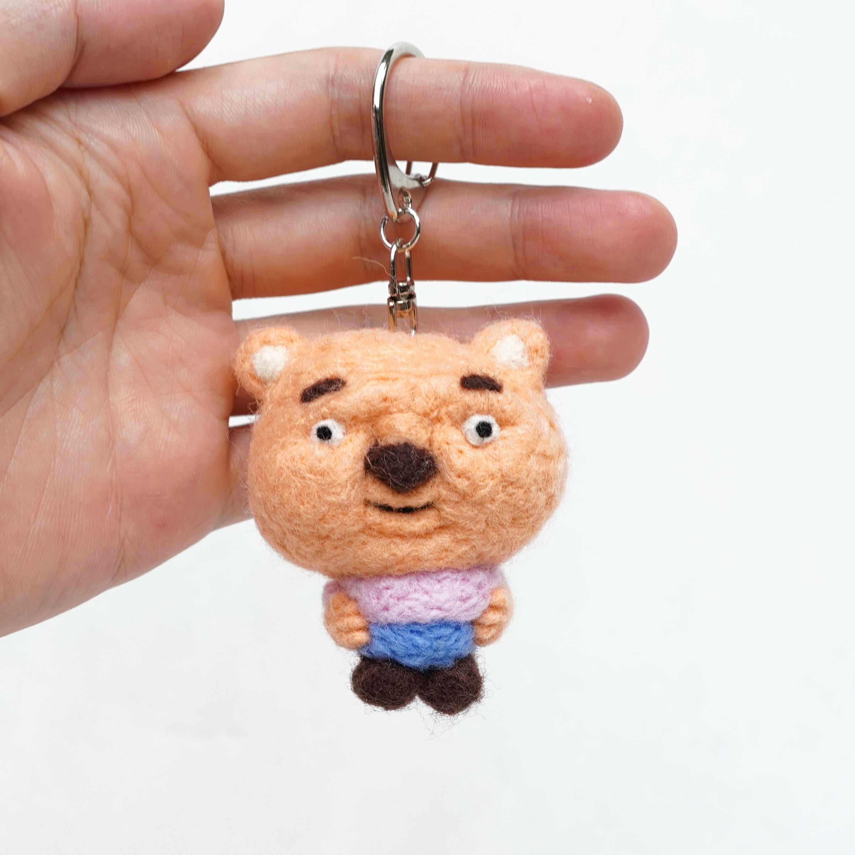 Wool Felting Keychains #2