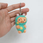 Wool Felting Keychains #3