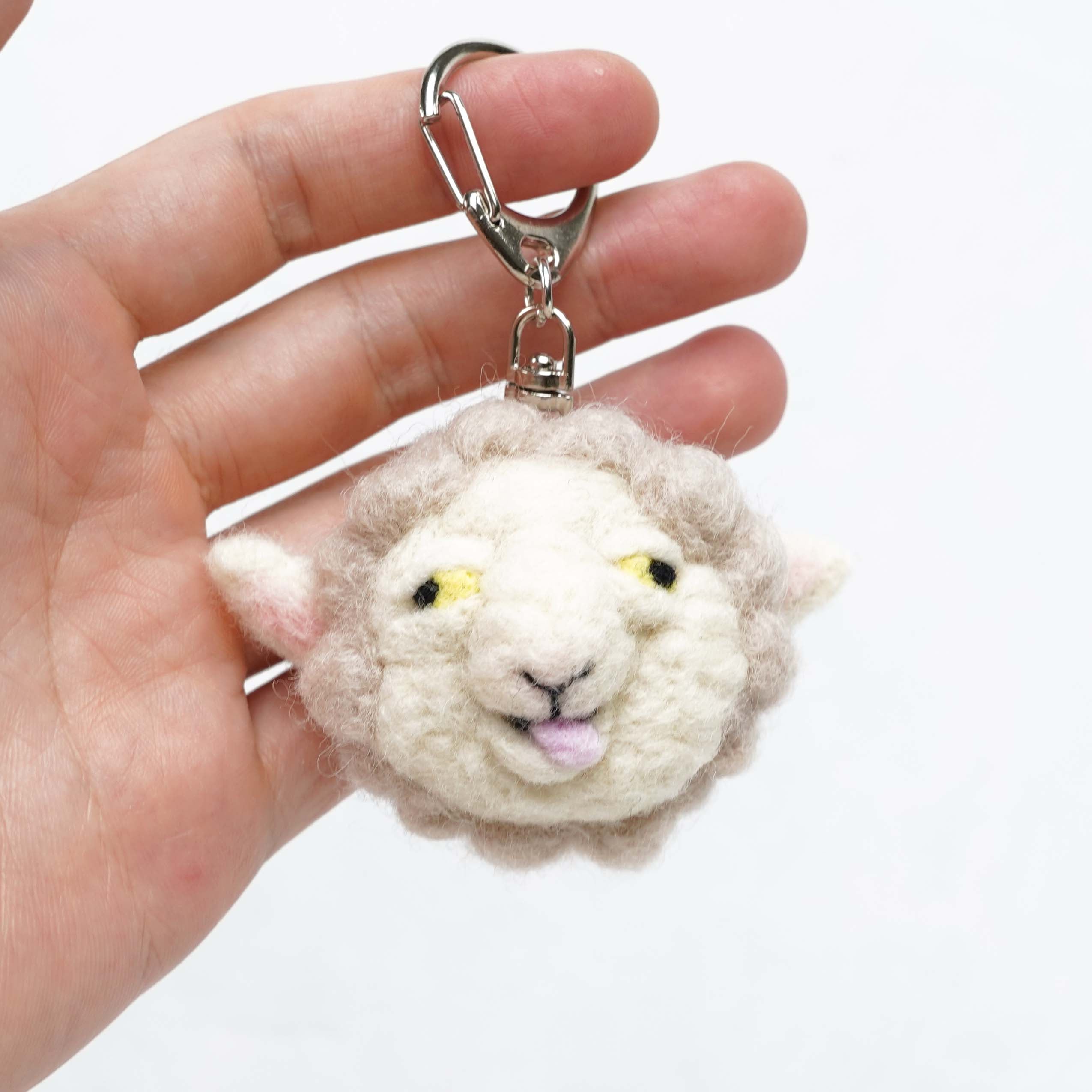 Wool Felting Keychains #2