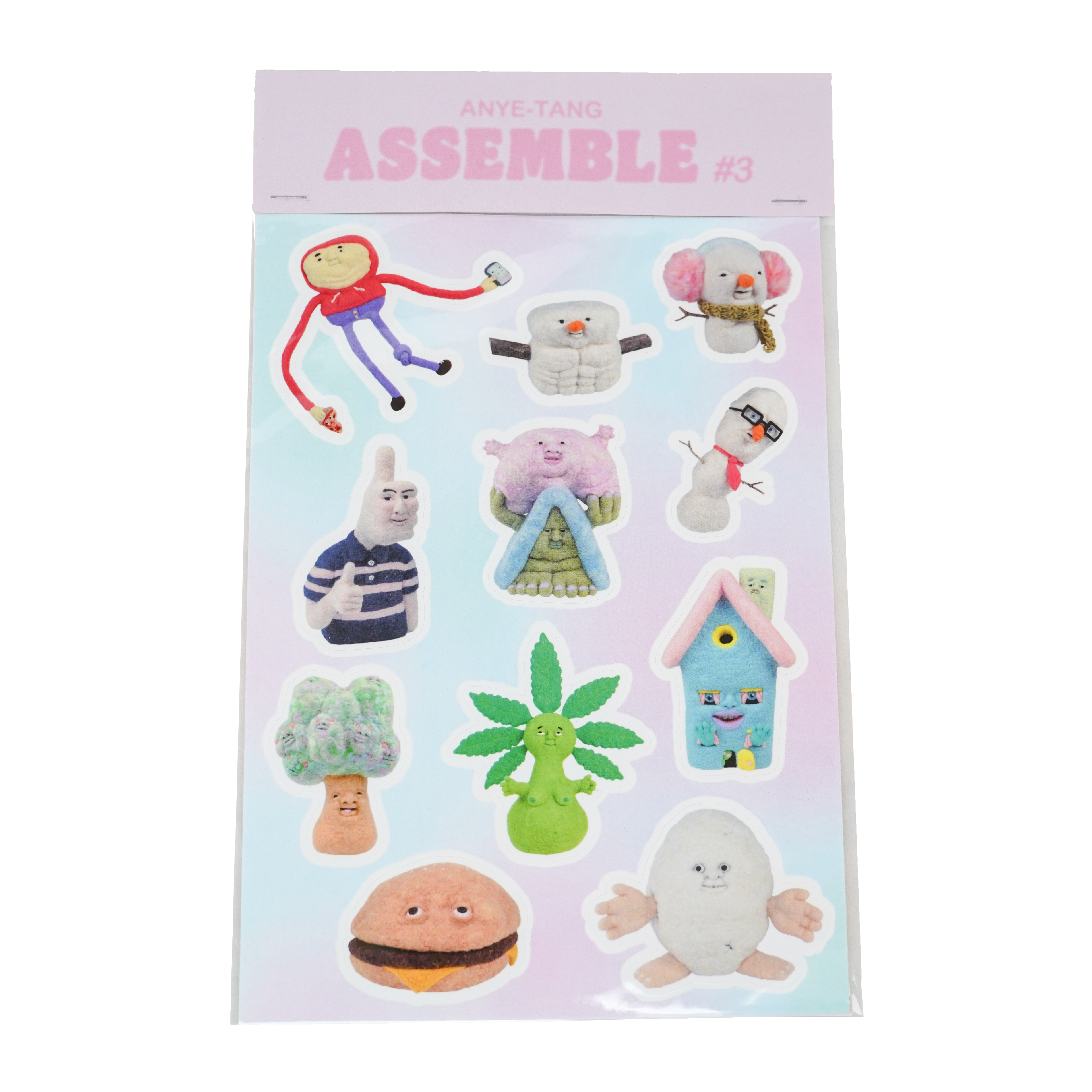 ANYE- TANG ASSEMBLE Stickers