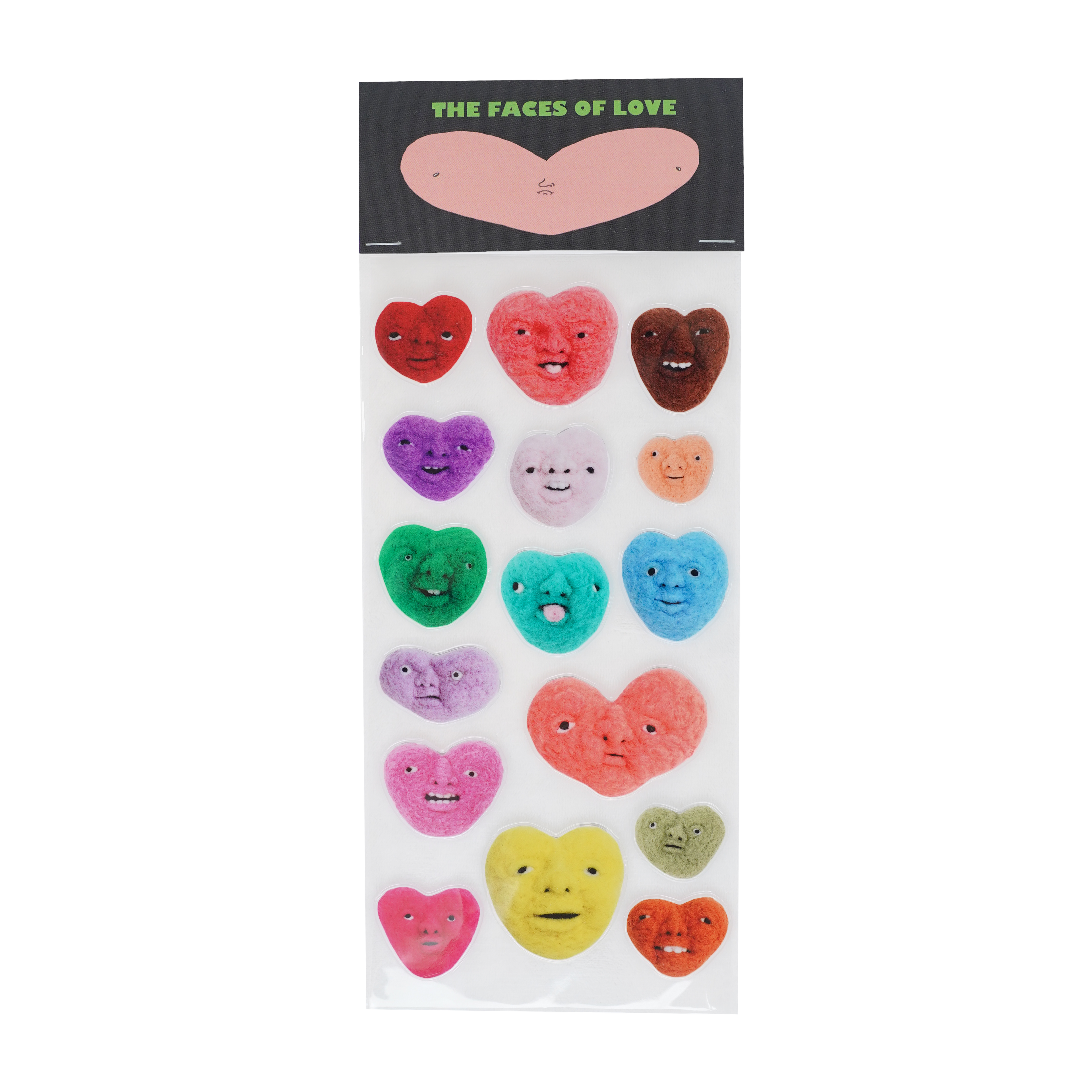 愛心泡泡貼  Love Shape Puffy Stickers