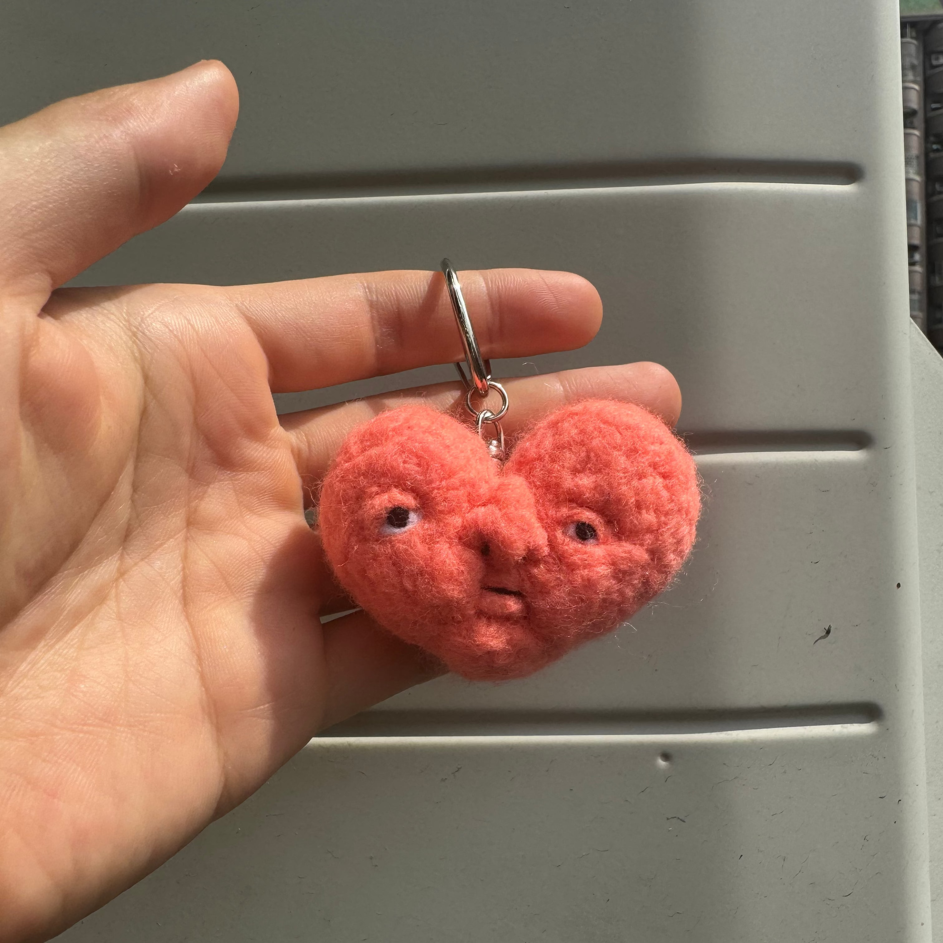 Wool Felting Keychains