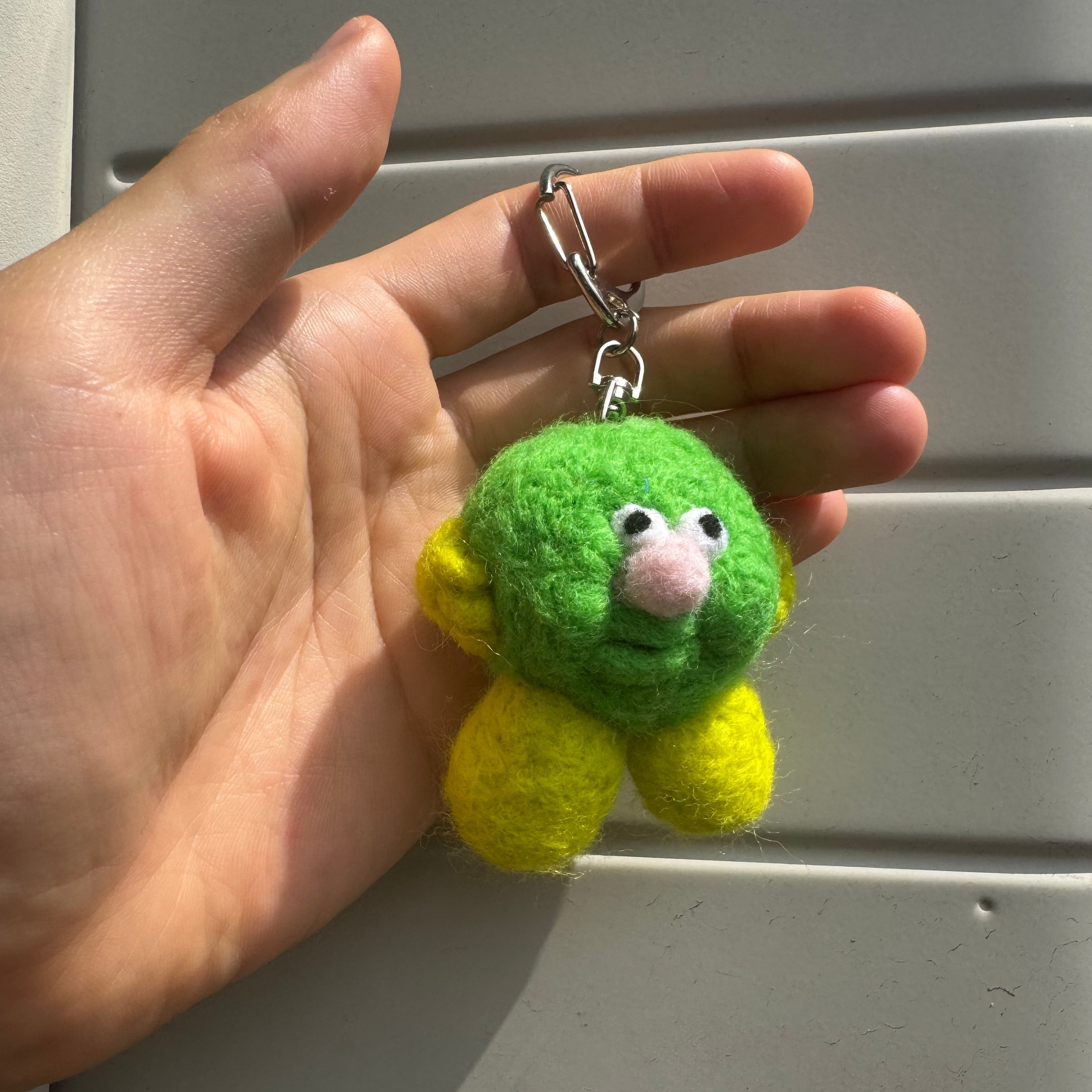Wool Felting Keychains
