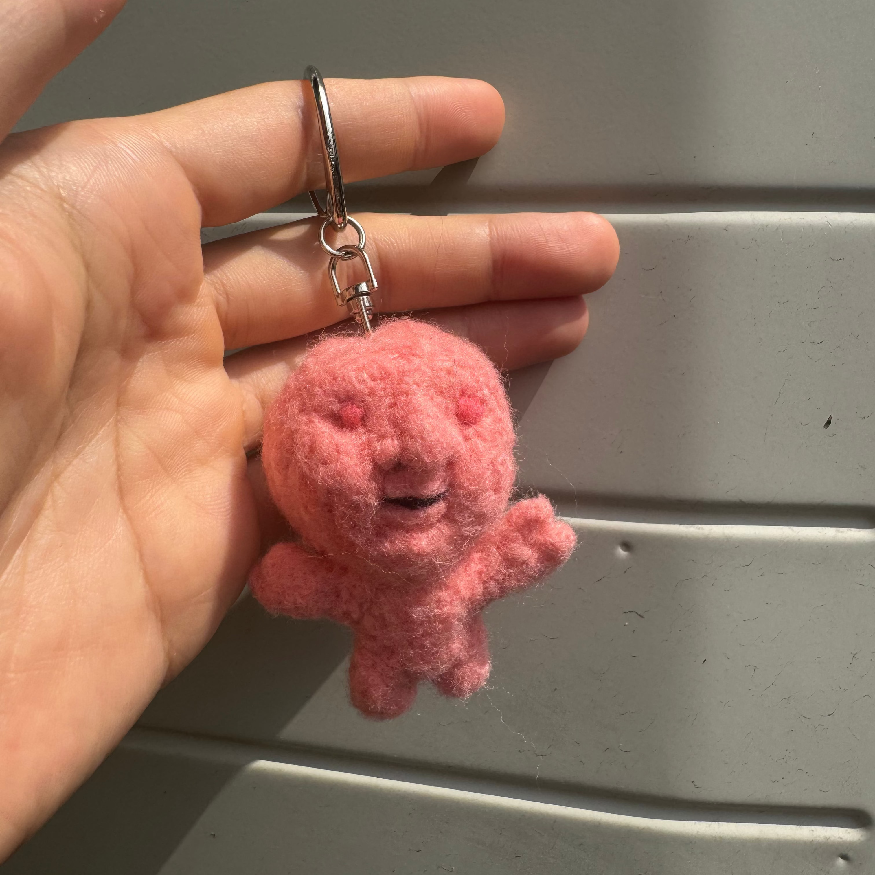 Wool Felting Keychains