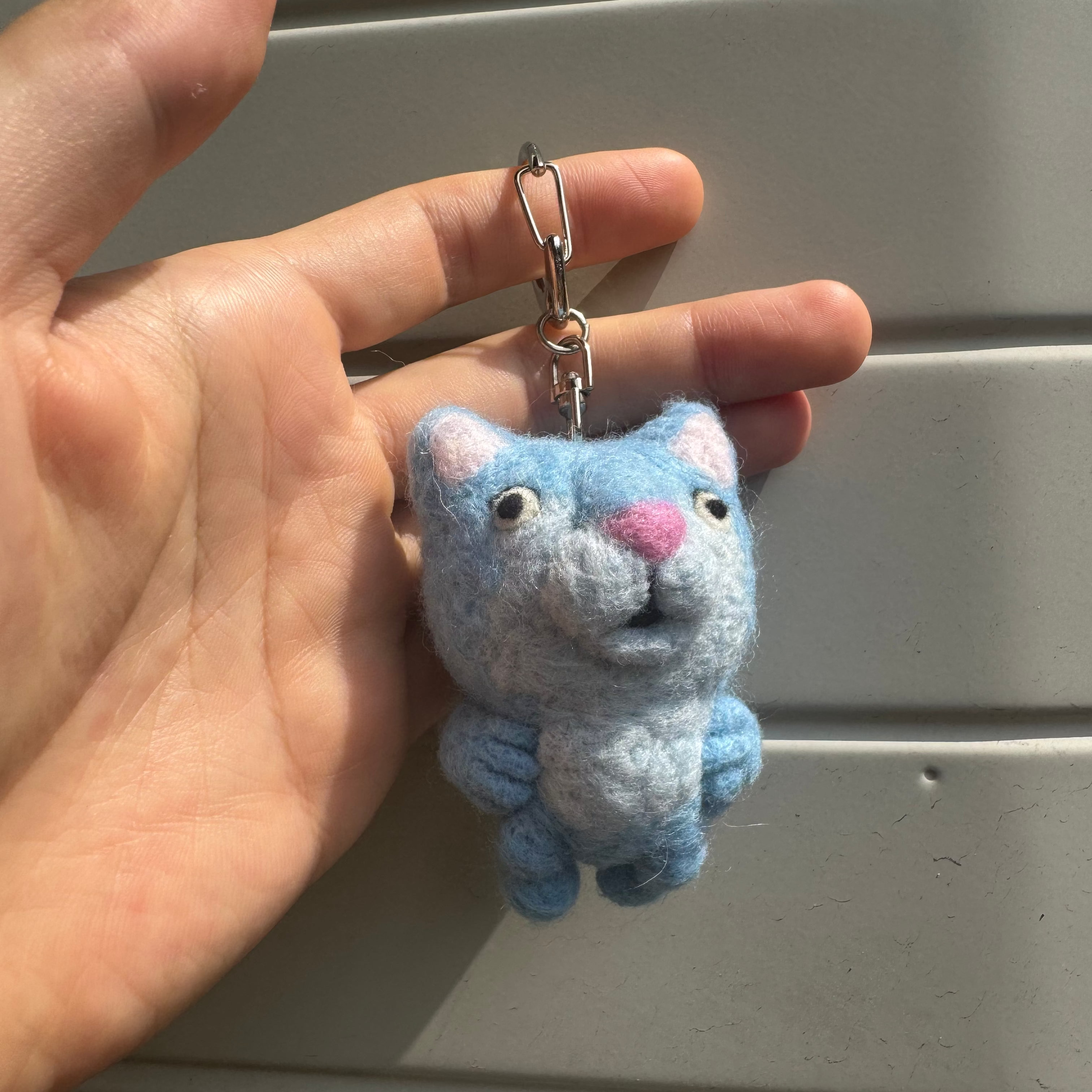 Wool Felting Keychains