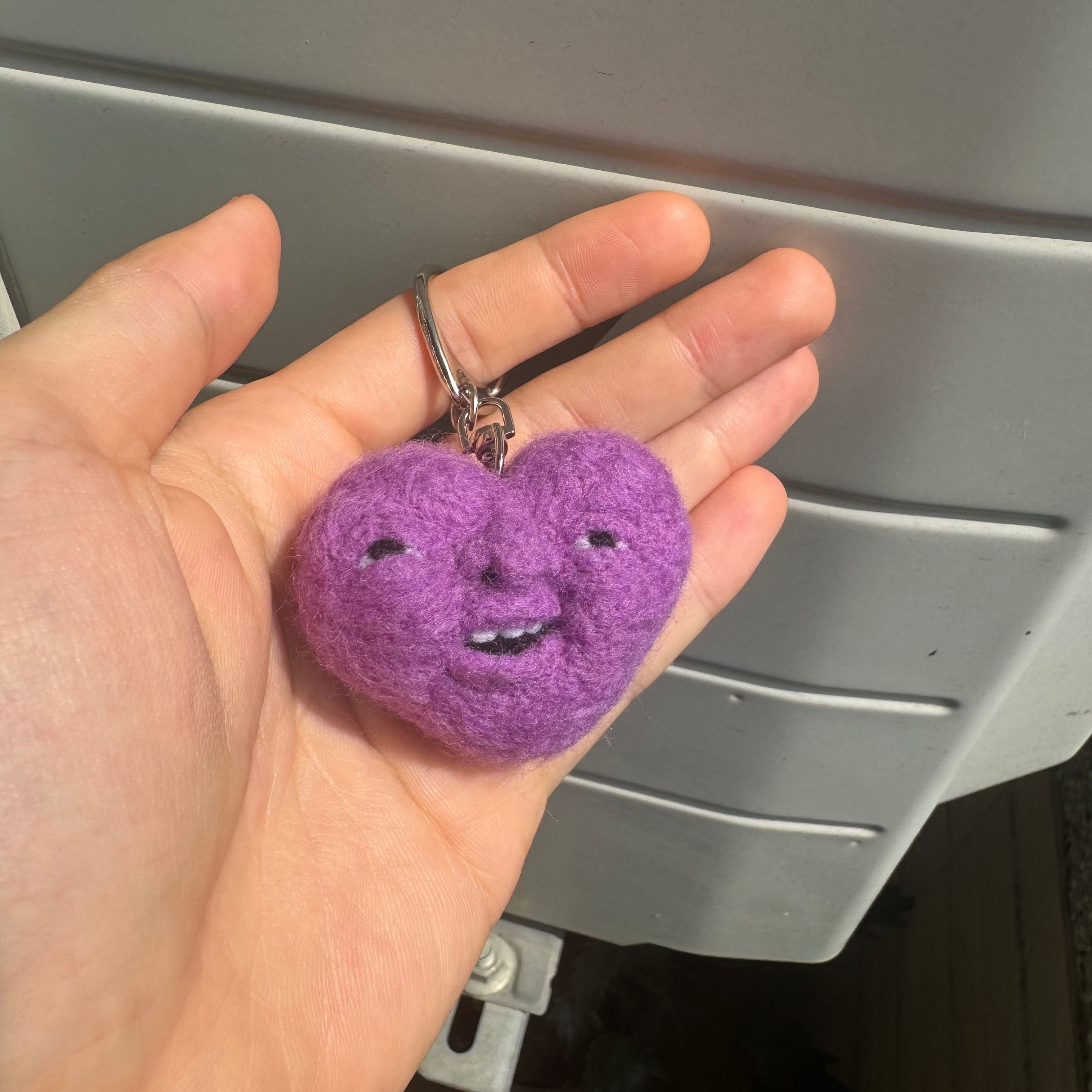 Wool Felting Keychains