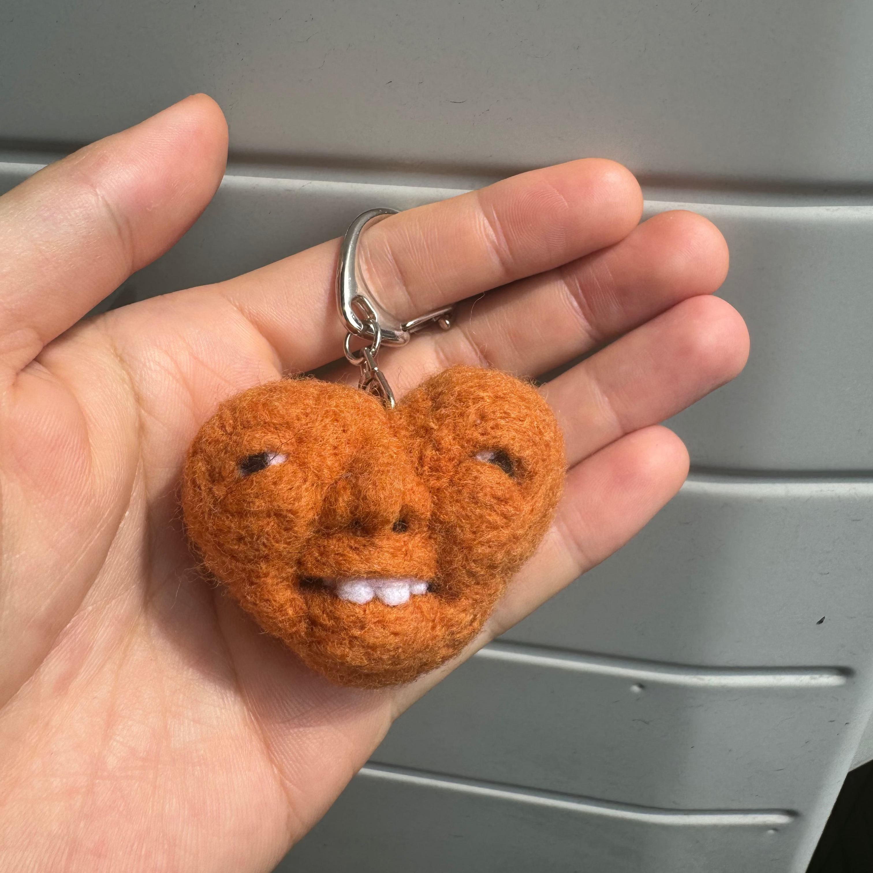 Wool Felting Keychains