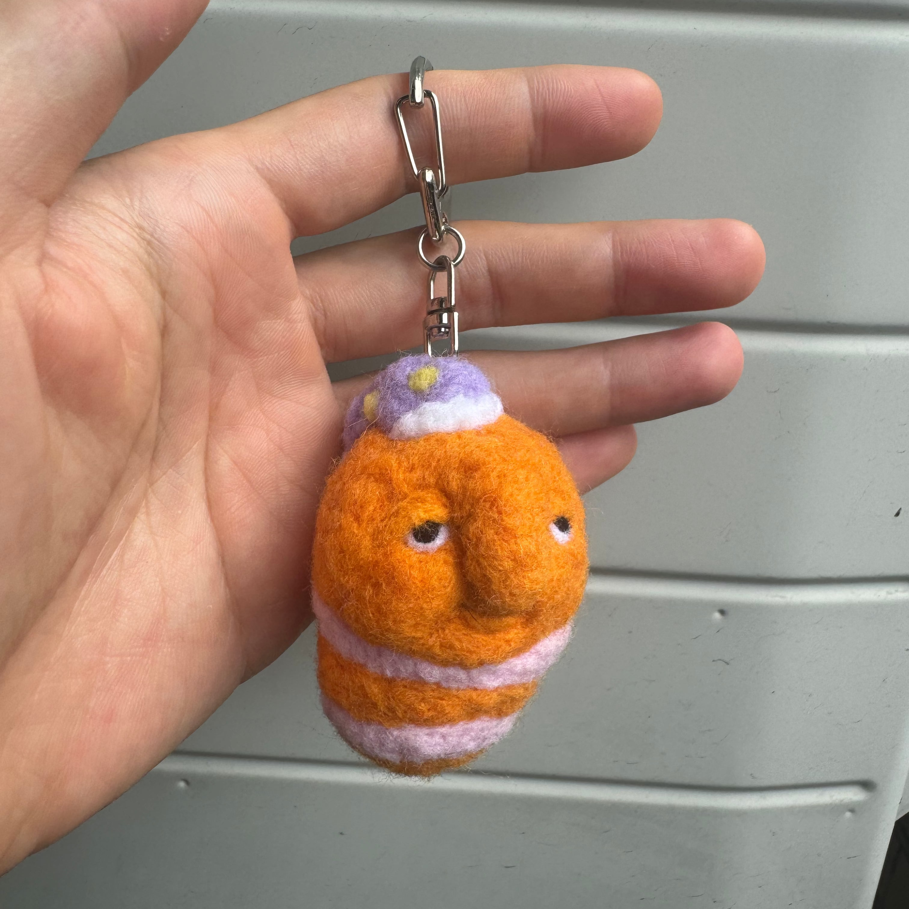 Wool Felting Keychains
