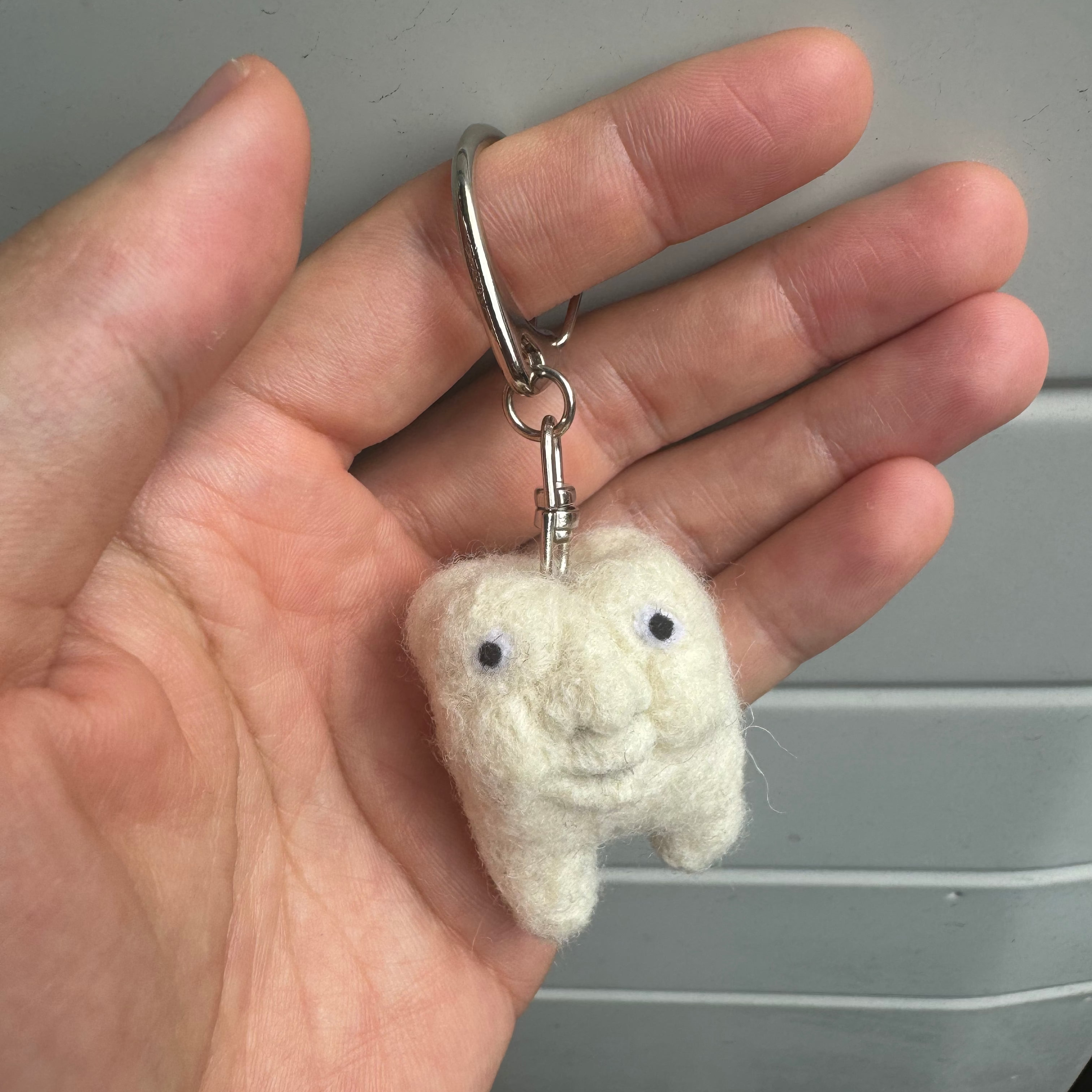 Wool Felting Keychains
